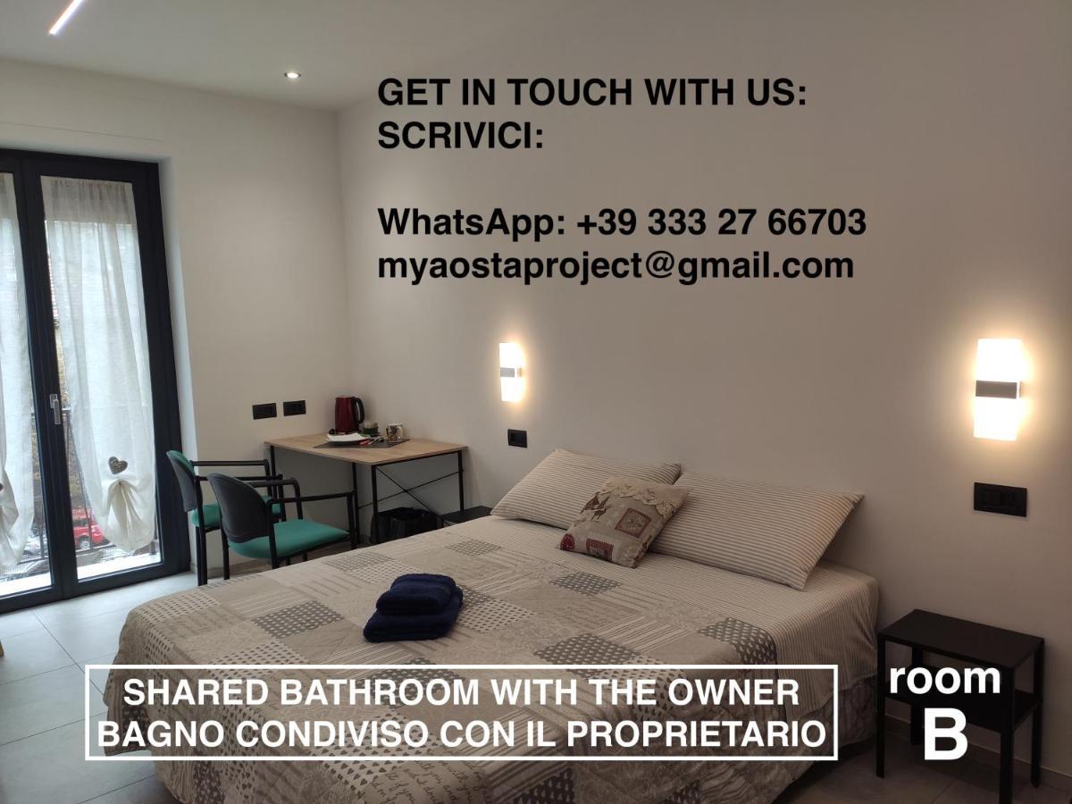 Homestay Shared Bathroom - Myaostaproject Aosta